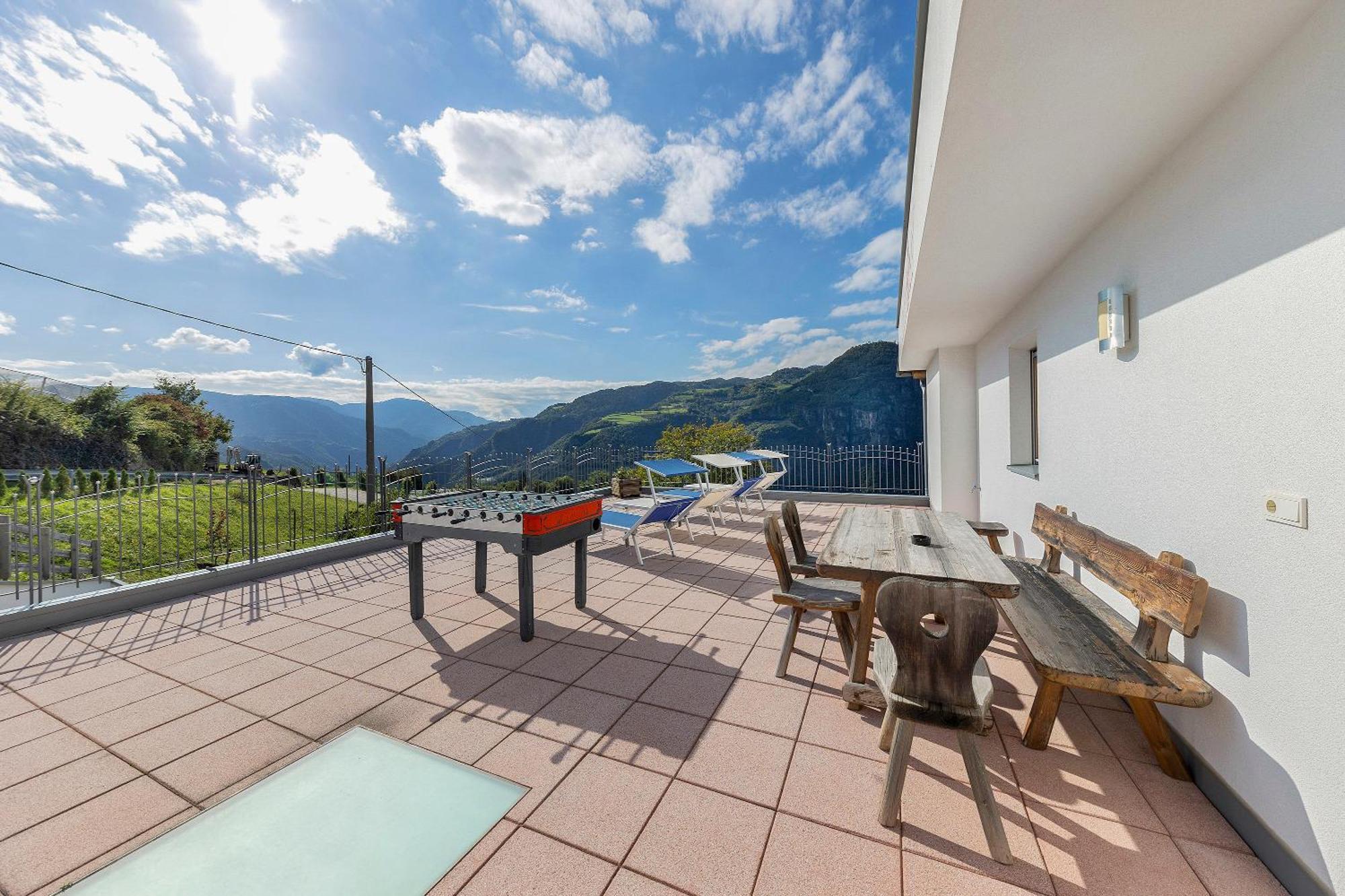 Obertrisaierhof Wohnung 1 Fiè Exteriér fotografie